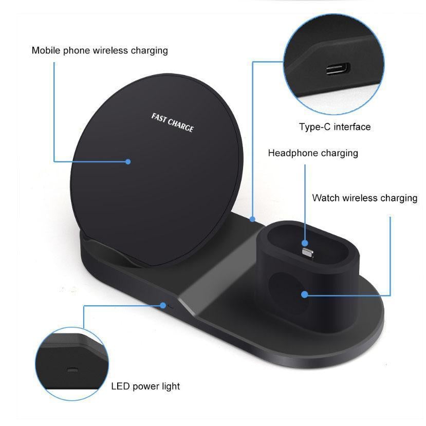 3-in-1 Wireless Charging Dock